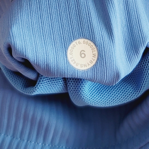 Lululemon Base Pace High-Rise Short *Ribbed Nulux in Blue Nile - Like New - Picture 10 of 14